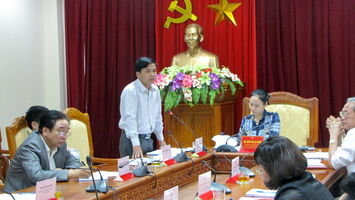 Thường trực HĐND tỉnh làm việc với Đài PTTH tỉnh về công tác Thông tin tuyên truyền hoạt động của Hội đồng nhân dân