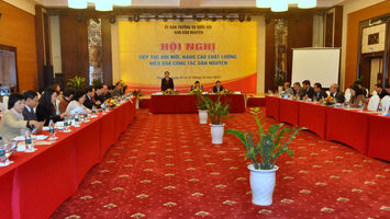 Ban Dân Nguyện của UBTVQH tổ chức Hội nghị về “Tiếp tục đổi mới, nâng cao chất lượng, hiệu quả công tác dân nguyện”