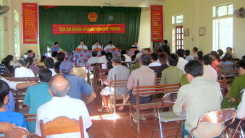 Thấy gì qua những phiên tòa xét xử lưu động