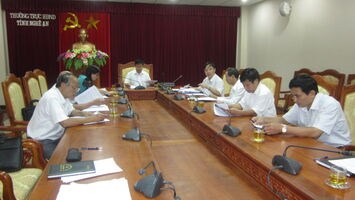 Ban Pháp chế HĐND tỉnh họp thường kỳ Quý 3/2012