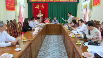 Đoàn giám sát Thường trực HĐND tỉnh làm việc với Sở Công thương