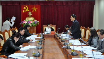 Hội nghị rút kinh nghiệm trong hoạt động giám sát năm 2012 của HĐND tỉnh