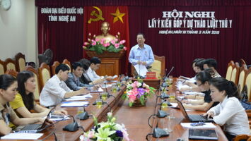 Hội nghị lấy ý kiến góp ý Dự thảo Luật Thú y