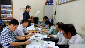 Ban Pháp chế HĐND tỉnh giám sát tại Văn phòng công chứng Thành An