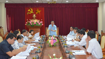 Ban Pháp chế HĐND tỉnh họp phiên thứ nhất