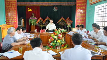 Ban Văn hóa – Xã hội, HĐND tỉnh: Giám sát việc thực hiện hiện quy hoạch mạng lưới trường học tại xã Hưng Long (Hưng Nguyên)