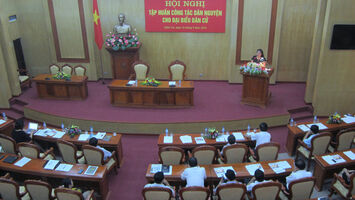 HĐND tỉnh Nghệ An tập huấn về công tác Dân nguyện