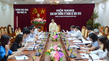 Thường trực HĐND tỉnh giao ban thường kỳ tháng 2