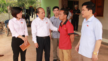 Đoàn đại biểu Quốc hội tỉnh tiếp xúc cử tri chuyên đề tại huyện Quỳ Châu