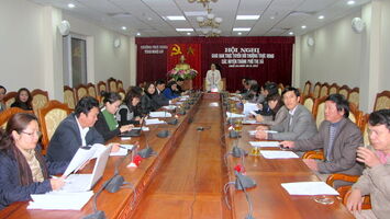 Thường trực HĐND tỉnh Nghệ An hội nghị giao ban trực tuyến với Thường trực HĐND các huyện, thành phố, thị xã