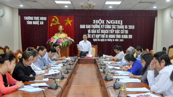 Chuẩn bị chu đáo cho kỳ họp thứ 10, HĐND tỉnh khóa XVI