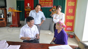 Cố gắng giữ vững các tiêu chí đã đạt, hoàn thiện mới các tiêu chí NTM