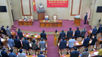 Khai mạc Kỳ họp thứ 7 (Khóa XVI) - Hội đồng nhân dân tỉnh