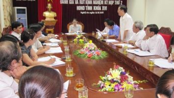 Nâng chất lượng toàn diện các kỳ họp HĐND tỉnh