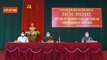 Cử tri huyện Quỳ Châu nêu những băn khoăn liên quan Dự án Thủy lợi bản Mồng