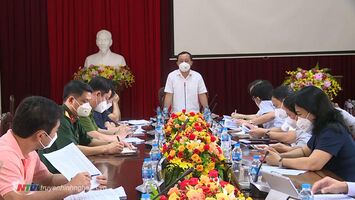 Thành phố Vinh đề xuất chuyển sang thực hiện giãn cách xã hội theo Chỉ thị 15 của Thủ tướng Chính phủ từ 0h ngày 13/9.