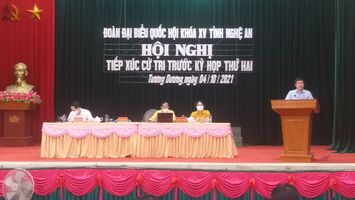 Đoàn đại biểu Quốc hội tỉnh Nghệ An tiếp xúc cử tri tại Kỳ Sơn, Tương Dương