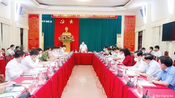 Ban Thường vụ Tỉnh ủy thông qua chủ trương ban hành cơ chế, chính sách đặc thù cho thị xã Thái Hòa