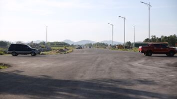 Gấp rút thi công đường quốc gia ven biển đoạn qua Nghệ An