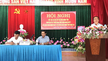 Đại biểu HĐND tỉnh tiếp xúc cử tri tại huyện Tân Kỳ