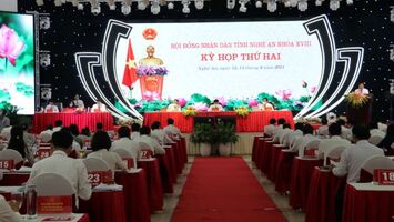 Khai mạc kỳ họp thứ hai Hội đồng nhân dân tỉnh khóa XVIII