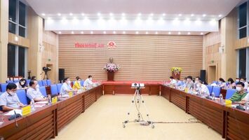 Đoàn ĐBQH Nghệ An làm việc với UBND tỉnh trước kỳ họp thứ nhất, Quốc hội khóa XV