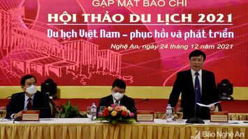 Hơn 300 đại biểu sẽ tham dự Hội thảo Du lịch Việt Nam được tổ chức tại Nghệ An