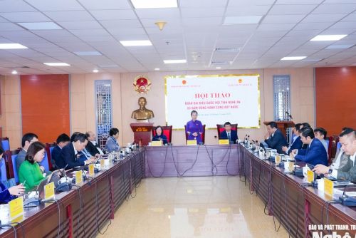 Hội thảo khoa học 'Đoàn đại biểu Quốc hội tỉnh Nghệ An - 80 năm đồng hành cùng đất nước'
