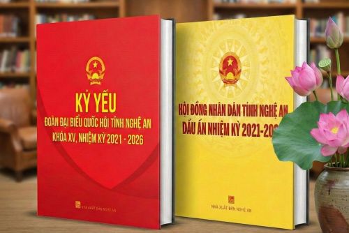 KỶ YẾU ĐOÀN ĐOÀN ĐẠI BIỂU QUỐC HỘI VÀ HĐND TỈNH NGHỆ AN