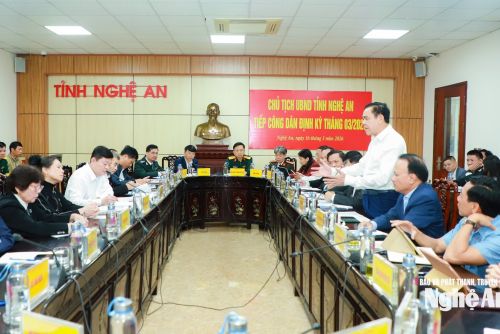 Tăng cường hiệu quả công tác tiếp công dân, xử lý đơn khiếu nại, tố cáo, kiến nghị, phản ánh của công dân