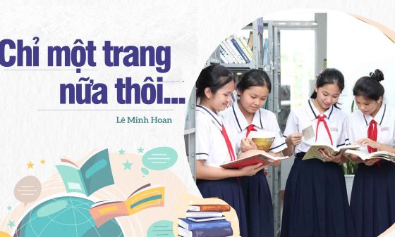 Chỉ một trang nữa thôi…