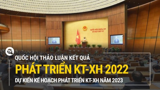 Trực tiếp: Quốc hội thảo luận kết quả phát triển KT-XH năm 2022, dự kiến kế hoạch phát triển KT-XH năm 2023
