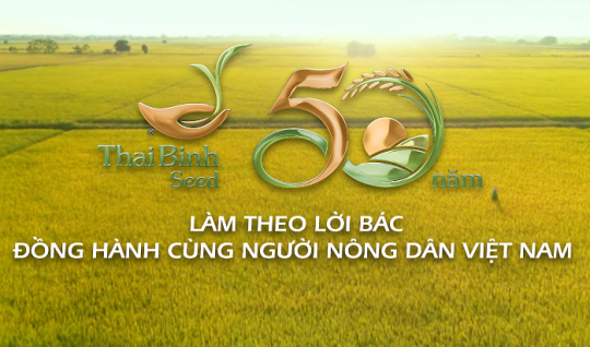 ThaiBinh Seed: 50 năm đồng hành cùng người nông dân Việt Nam