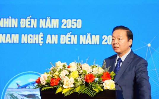 Phó Thủ tướng Trần Hồng Hà nhấn mạnh một số nhiệm vụ, giải pháp để Nghệ An đạt được mục tiêu, phát triển theo đúng tầm nhìn và định hướng trong Quy hoạch