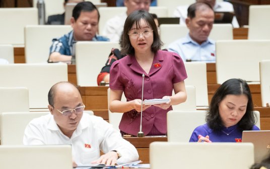 Đại biểu Thái Thị An Chung - Đoàn ĐBQH tỉnh Nghệ An: Giao Chính phủ quy định mức trợ cấp hưu trí xã hội phù hợp với điều kiện kinh tế - xã hội