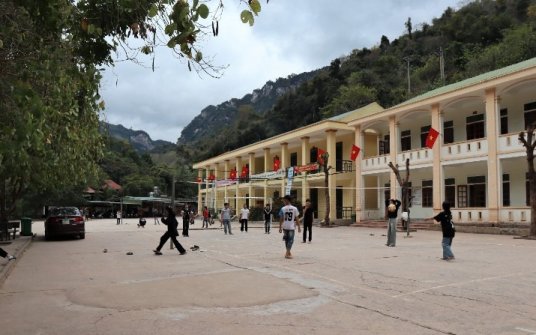 Nghệ An ích cực xây dựng trường nội trú liên cấp tại các xã biên giới vùng cao