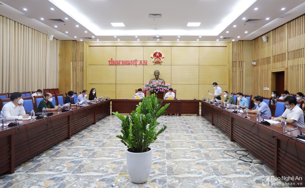 Chủ tịch UBND tỉnh: Các địa phương phải thực hiện nghiêm, hiệu quả biện pháp giãn cách xã hội