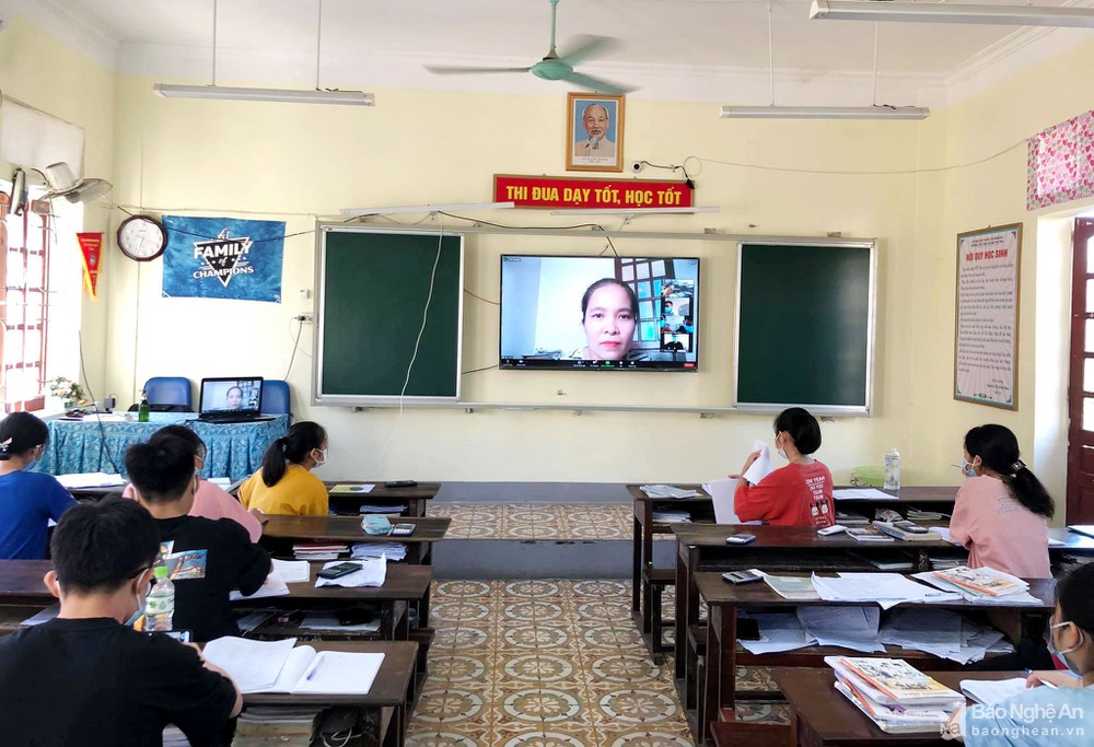 Nghệ An lên phương án dạy học trực tuyến toàn tỉnh sau ngày khai giảng