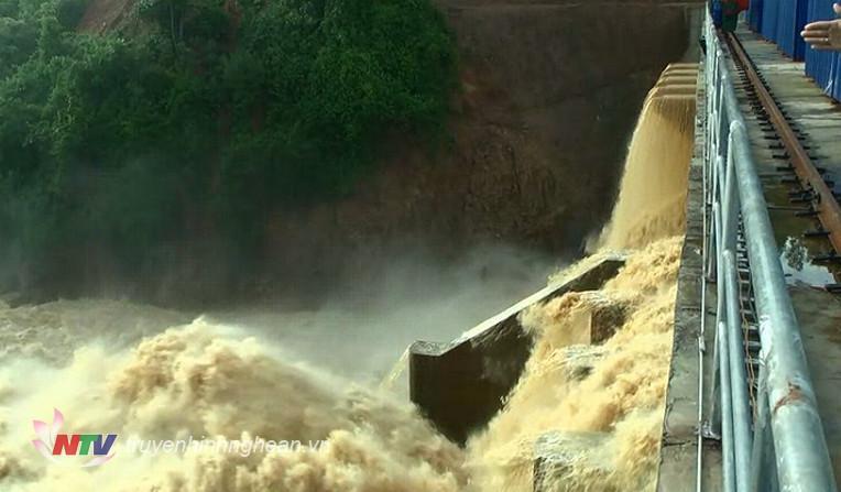 Từ 08h00 ngày 9/9, sẽ xả lũ hồ chứa thủy điện Châu Thắng