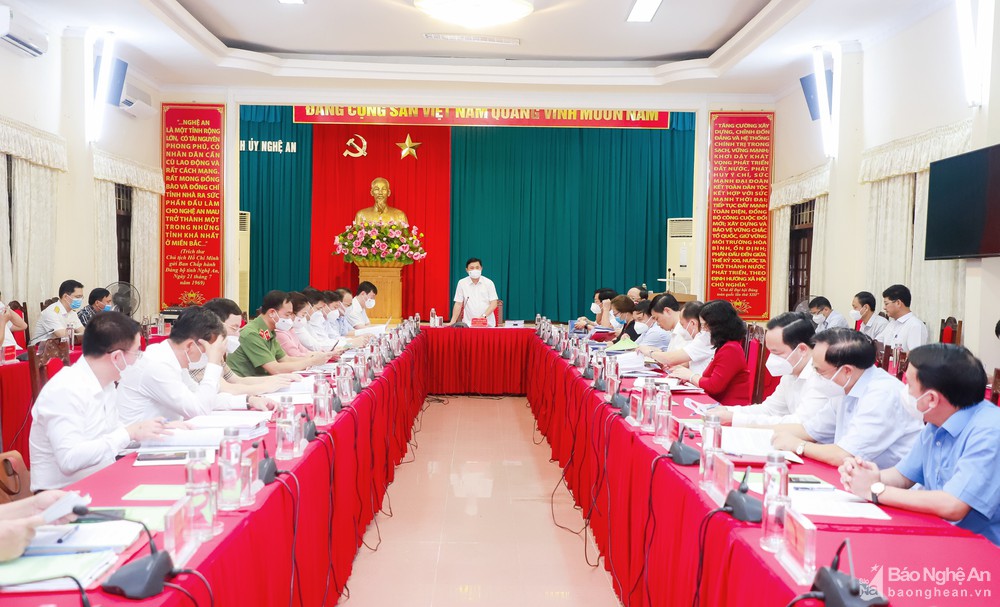 Ban Thường vụ Tỉnh ủy thông qua chủ trương ban hành cơ chế, chính sách đặc thù cho thị xã Thái Hòa