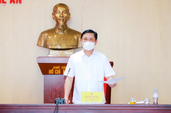 Thường trực HĐND tỉnh họp để cho ý kiến một số nội dung thuộc thẩm quyền